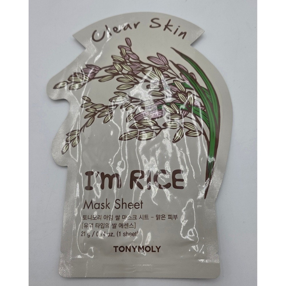 TONYMOLY I'm Real Sheet Mask Set Makgeolli Pomegranate Rice 3 Pack K-Beauty - Picture 5 of 8